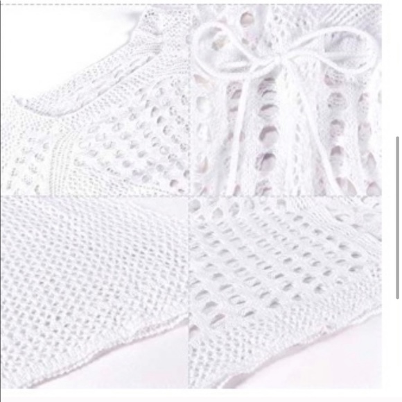 Crochet Maxi Beach Coverup - Picture 5 of 6